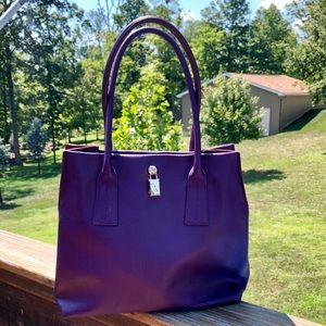Furla purple purse / shoulder bag.